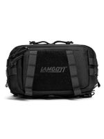 LAMGOYI กระเป๋าคาดอก สายฟิตเนส GYM & HYROX Chest Bag Cross Body รุ่น FORCE สีดำ (Black)