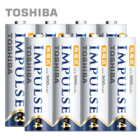 【日本製TOSHIBA】IMPULSE高容量低自放電電池(2450mAh+900mAh 3號4入+4號4入)