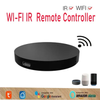 Smart Wifi IR Universal Remote Control With Tuya And Smart Life Home Remote For Air Conditioner TV DVD Via Alexa Google Home