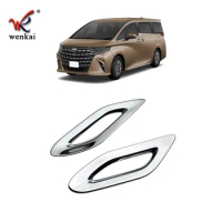 For Toyota Alphard 40Series Rear Bumper Fog Lamp Trim Car Exterior Accessories