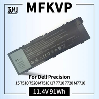 MFKVP GR5D3 Battery for Dell Precision 15 7510 7520 M7510 17 7710 7720 M7710 Series M28DH 1G9VM T05W1 0FNY7 451-BBSF 451-BBSB