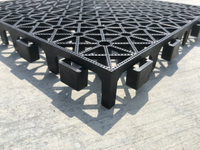 30*30*3.2cm 塑膠棧板 置高墊 防潮墊 隔離墊 塑膠棧板 塑膠地墊 排水墊 排水板 DIY組裝▲高墊▲