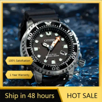 2024 Fashion Brand Sport Watch Men Citizen BN0150 Eco-drive Series Waterproof Design Male Clock Silicone Band Quartz Wristwatch