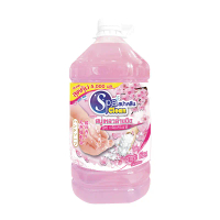 COD Spaclean Liquid Hand Soap Sakura 5000 Ml. Spaclean Liquid Hand Soap, Sakura Scent, Size 5,000 Ml