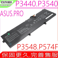 ASUS C31N1831 電池適用 華碩 P3440 P3540 P3540FA P3548FA P574FA PRO3548FA PE574FA PX574F