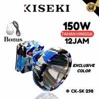 Kiseki Senter Kepala CK-SK298 High Quality 100/150 Watt | Senter Kepala Jumbo | Headlamp Army | Jumb