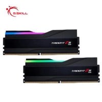 G.SKILL Trident Z5 RGB Series (Intel XMP 3.0) DDR5 RAM 64GB (2x32GB) 6400MT/s CL32 1.40V Desktop Computer Memory UDIMM - Black
