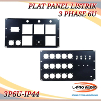 Plat panel jenset 3 phase 6U depan dan belakang 3P6U besi laser cutting cat oven