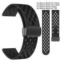 22mm Hollow Magnetic Wristband for Huawei Watch GT 4 46mm Strap GT 3 Pro Correa GT 3 SE Bracelet Huawei Watch 4 Pro Band 48mm
