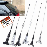 Universal FM Car Antenna Pro Adjustable Car Multi-Model Car FM External Antenna Premium Telescopic F