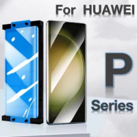 For HUAWEI P60 Pro ATR P50 P40 Pro Plus HUAWEI P30 Screen Protector Glass Explosion-proof Protective with Install Kit