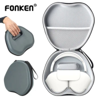 Earphone Storage Bag For Airpods Max EVA Hard Portable Wireless Headphone Shockproof Protective Cover Case Headset Travel Box