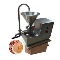 2.2KW single phase 50kg/hour roasted sesame butter making machine HJ-MJS-60 Tahini paste grinder colloid mill