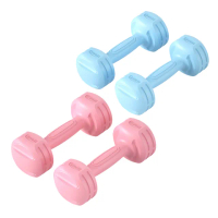 【HONBO】小蠻腰健身啞鈴 1-5KG 一體成型 馬卡龍色系(瑜珈/運動/跳操/韻律)