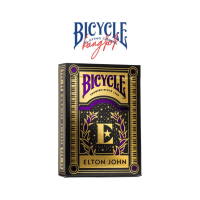 ไพ่ Bicycle Elton John (แท้) การ์ดสะสม อุปกรณ์มายากล