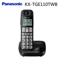 Panasonic國際牌 數位無線電話機 KX-TGE110TWB