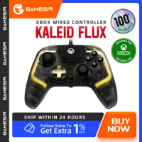 GameSir Kaleid Flux - Xbox Controller Wired Gamepad for Xbox Series X, Xbox Series S, Xbox One game console Hall Effect Joystick