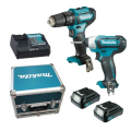 牧田Makita CLX228SX1 12V鋰電震動電鑽+衝擊起子機雙機組