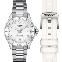 【TISSOT 天梭 官方授權】Seastar 1000 海星300米潛水錶-36mm(T1202101101100)