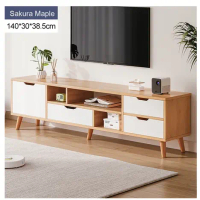 Meja Tv 120CM / 140CM Meja TV Murah Meja TV Kayu Rak Tv Lemari TV Kabinet Tv