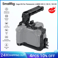 SmallRig G9 II S5 II S5 IIX Cage Kit for Panasonic LUMIX G9 II S5 II / S5 IIX with NATO Top Handle &amp; Cable Clamp -4143