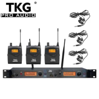 TKG Mono In Ear Monitor Wireless System SR2050 Multi Transmitter 3 receivers In Ear Monitor Professional for Stage Performance