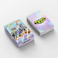 การ์ดโลโม 124 ชิ้น TWICE TEN The Story Goes On เลเซอร์โฮโลกราฟ สติ๊กเกอร์ Taylor Swift อีนิกี้ IVE เ
