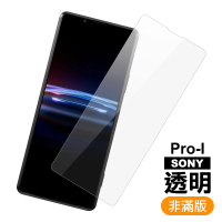 Sony Xperia PRO-I 6.5吋 非滿版透明9H玻璃鋼化膜手機保護貼(SonyPRO-I保護貼)