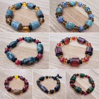 Gelang Batu Dzi Tibet Unik Antik