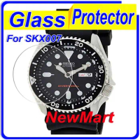 3Pcs Glass Protector For SKX007 SNZF17 SKX173 SKX175 SKXA35 SKX009 SKX013 SKZ211 SNZF15 SNZG07 9H Tempered Protector For Seiko