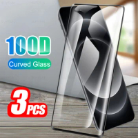 3Pcs For Xiaomi 14 Ultra 5G Curved Protective Tempered Glass Xiaomi14 Pro Xaomi Mi 14Ultra 14Pro 9H Armor Phone Screen Protector