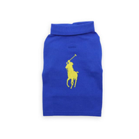 เสื้อโปโล สำหรับสุนัข รุ่น Big Pony สี Bright Royal ไซส์ L