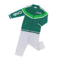ชุดดิลิเวอรี่ CRAB (เสื้อ+กางเกง) สีเขียว-เทา ไซส์2-3Y
