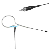 HIXMAN Black EM1-NL Single Ear OmniDirectional Earset Headset Microphone For Saramonic UwMic Nady Azden Senal Boya Wireless Mics