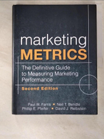 【書寶二手書T7／大學社科_JR7】Studyguide for Marketing Metrics: The Definitive Guide to Measuring Marketing Performance by Farris, Paul W., ISBN 9780137058297_Cram101 Textbook Reviews