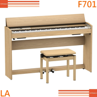 『ROLAND樂蘭』F701 / 一款最適合自己風格的數位鋼琴 淺木款 / 公司貨保固