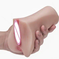Penis Massager Pocket Vargina Orgasm Male Musturbator Toys Realistic Vagina Silicone Real Sexy Vajinas Pussy Musturbation Cup