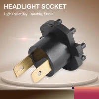 2Pcs Headlight Bulb Adapter Useful Car Headlight Bulb Socket B28V510A3 Sturdy Perfect Replacement Headlight Adapter