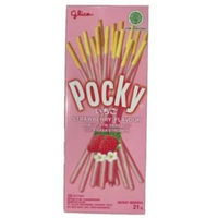 Pocky wafer stick rasa strawberry & chocolate Pocky mini Strawbery