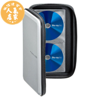 CD/DVD整理櫃 日本SANWA光盤收納盒CD/DVD包藍光盤盒車載大容量蝶包24/56/104片