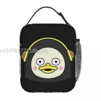 Pengsoo Cute Penguin Thermal Insulated Lunch Bag for Office Portable Food Bag Container Men Women Thermal Cooler Lunch Boxes
