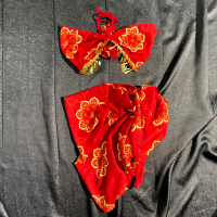 [ Racun Lingerie ] Lingerie Cosplay Custome Wanita Sexy Hot Kerjaan Town China Open Front Include Ak