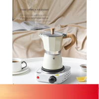 Moka Pot Hand Made Coffee Maker Household Italian Portable Concentrated Dripping Filtering Pot Boiled Coffee Set