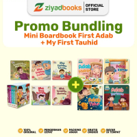 (2 Mini Boardbook) Paket Paket Bekal Iman Anak (My Firts Tauhid + My First Adab) Bundling - Paket Mi