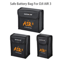 For DJI AIR 3 Battery Safe Bag Protective Li-Po Safe Bag Explosion-proof for DJI AIR 3 Drone Accessories