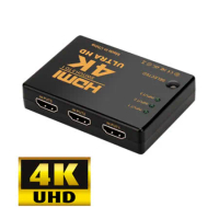 標準4K2K HDMI 3進1出切換器(UH-7593) 機上盒切換 遊戲機切換