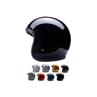 【Chief Helmet】500-TX 黑 3/4罩 安全帽(復古帽 騎士安全帽 半罩式 500TX EN)