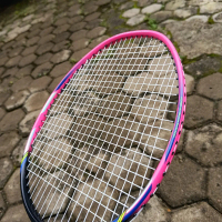 Raket Badminton Li-Ning Lining Super Winstorm 78 Black Pink 32lbs - Bonus Tas dan Grip