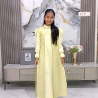 Gamis Tile Terbaru Anak Payet Mutiara