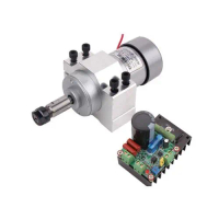 300W CNC Spindle Motor Kits PWM Speed Controller Mount Bracket AH23